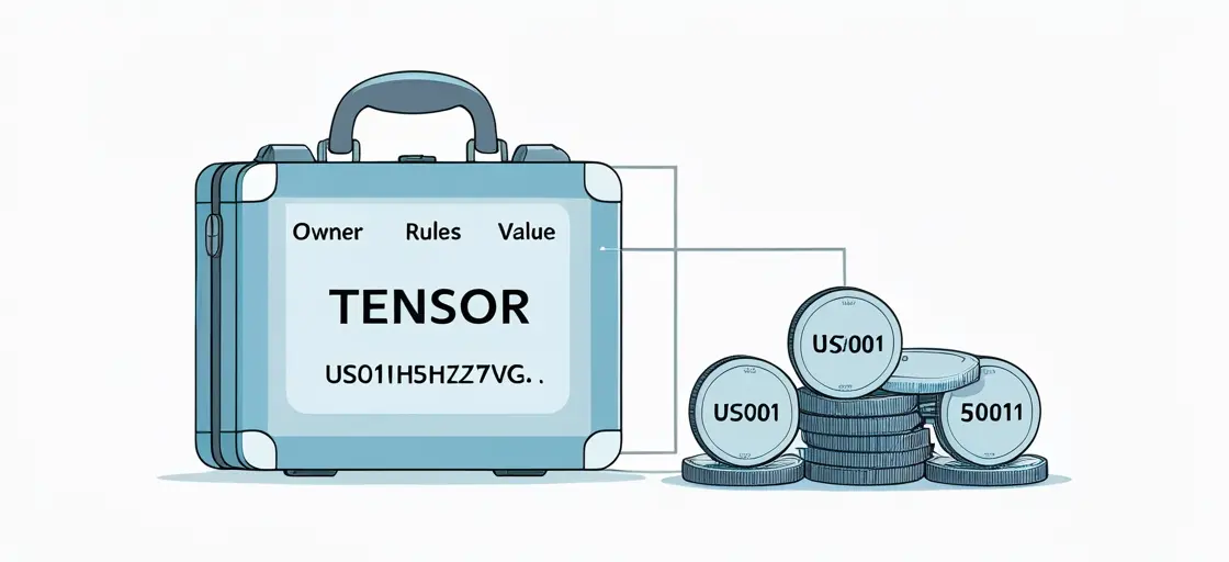 Tensor and Tokens illustration